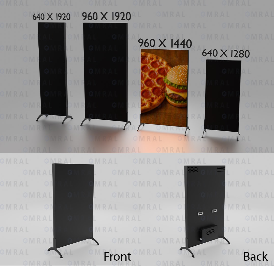 Led Poster Pano 960x1440 mm